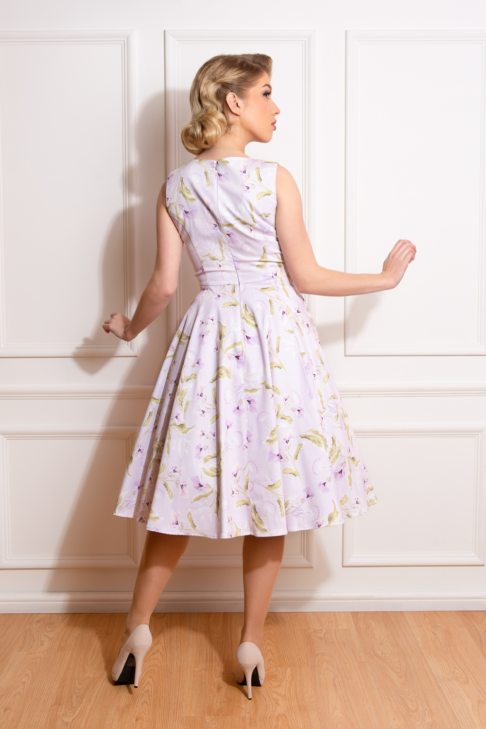 Joan Floral Swing Dress